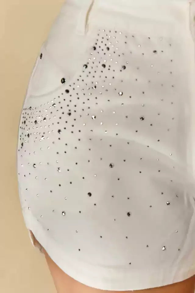 Short Hot Pant Strass